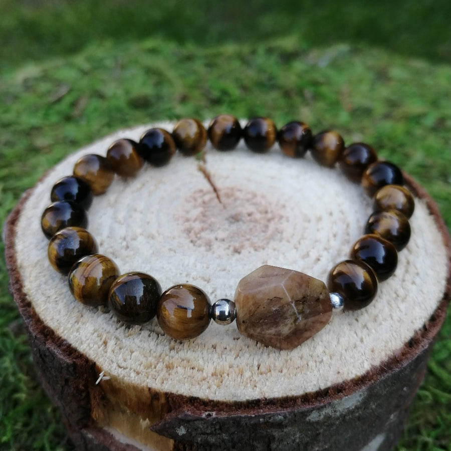 ozanao - bracelet oeil de tigre