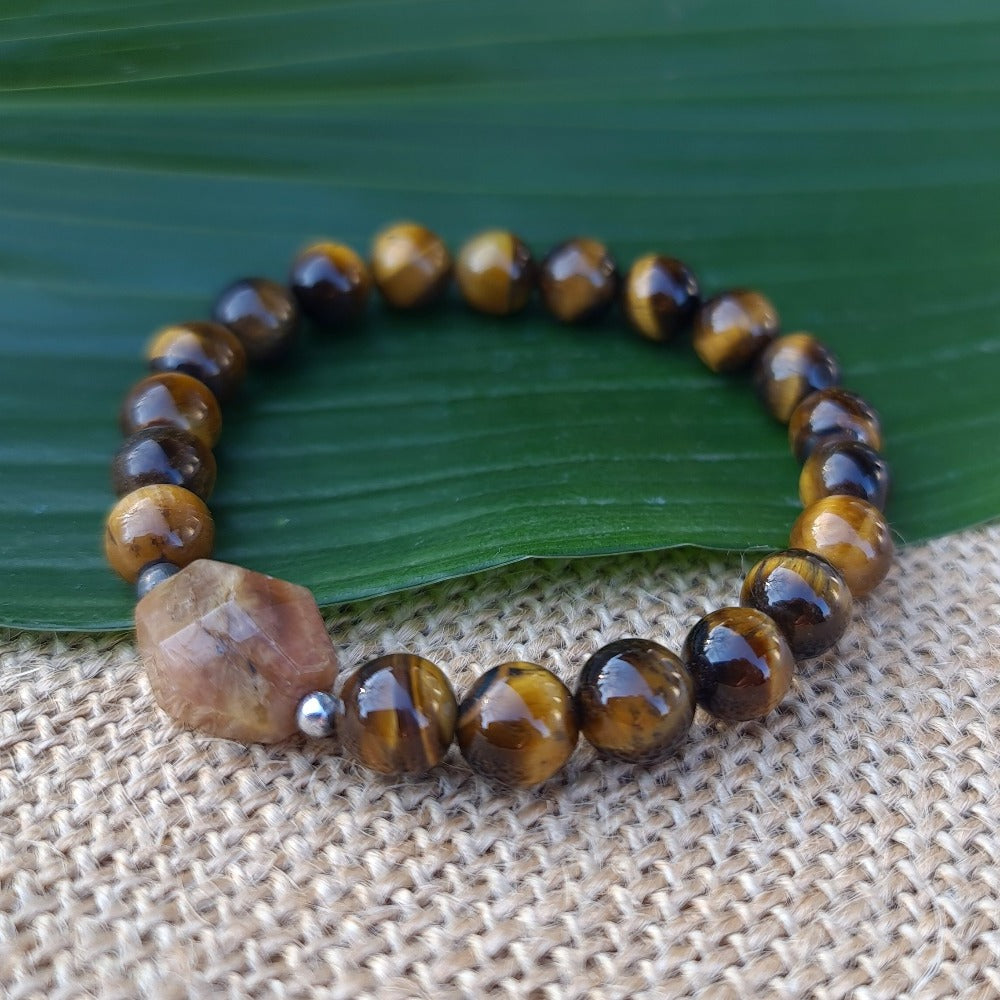 ozanao - bracelet oeil de tigre