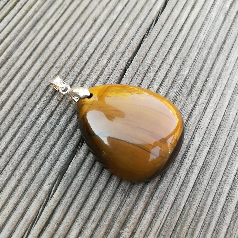 ozanao - pendentif oeil de tigre