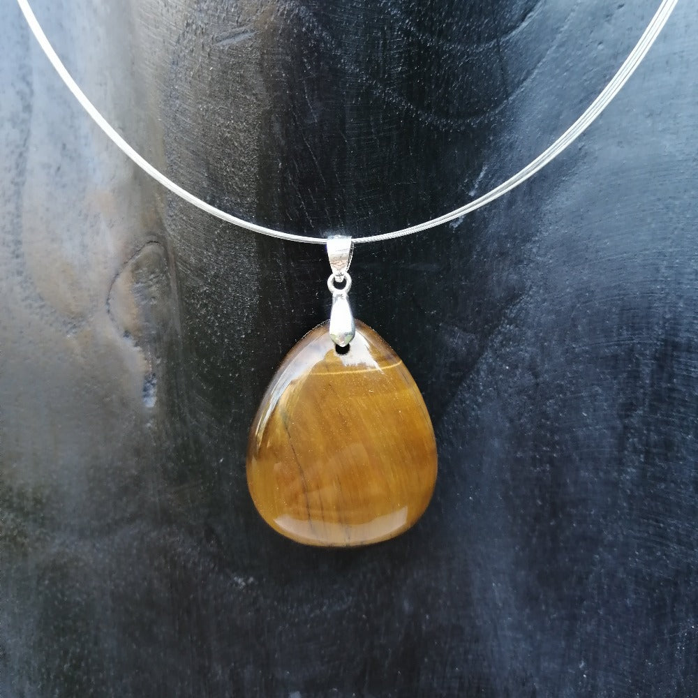 ozanao - pendentif oeil de tigre