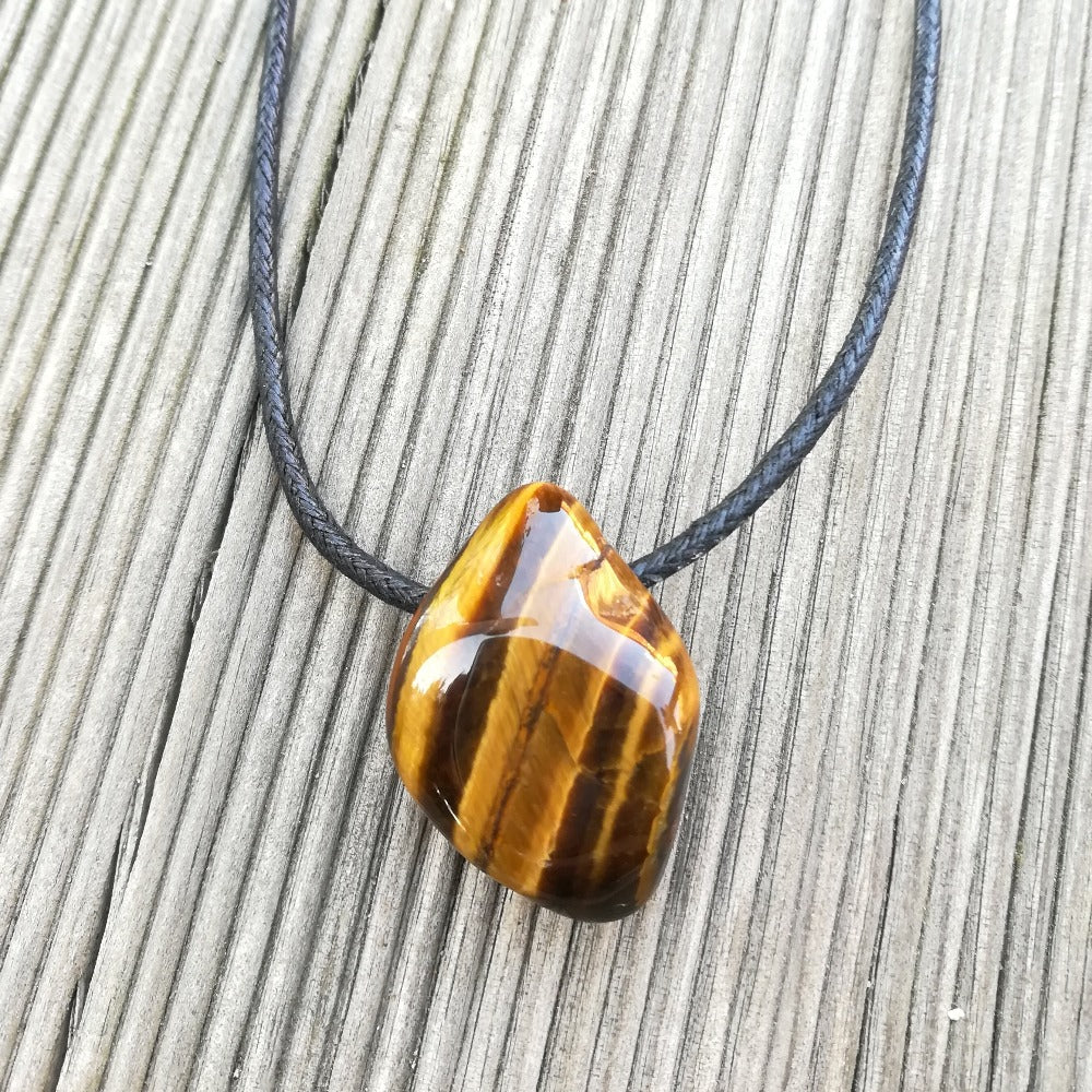 ozanao - pendentif oeil de tigre