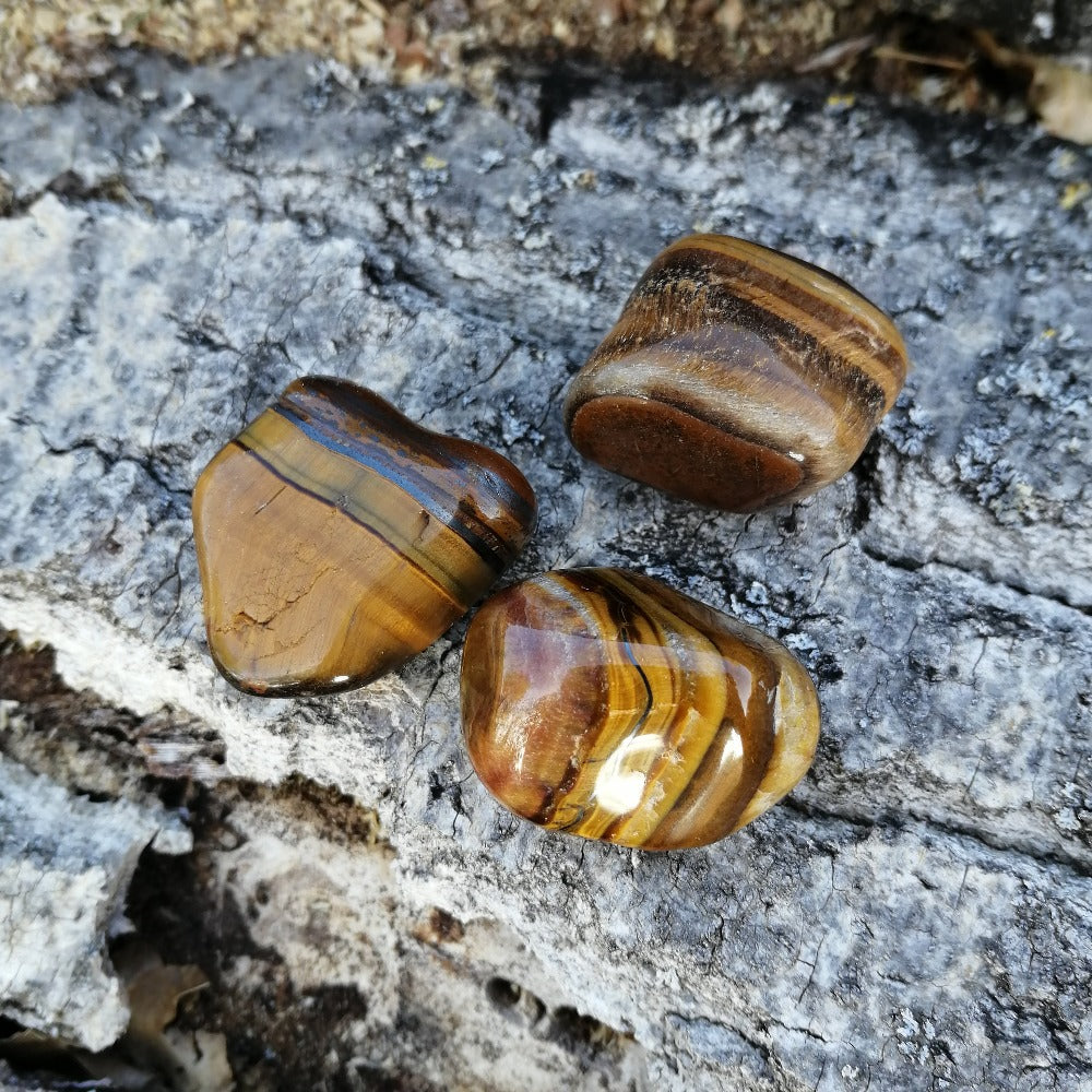 ozanao - pierre roulée oeil de tigre