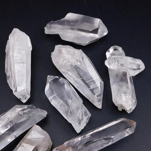 ozanao - 8 pointes de cristaux de quartz