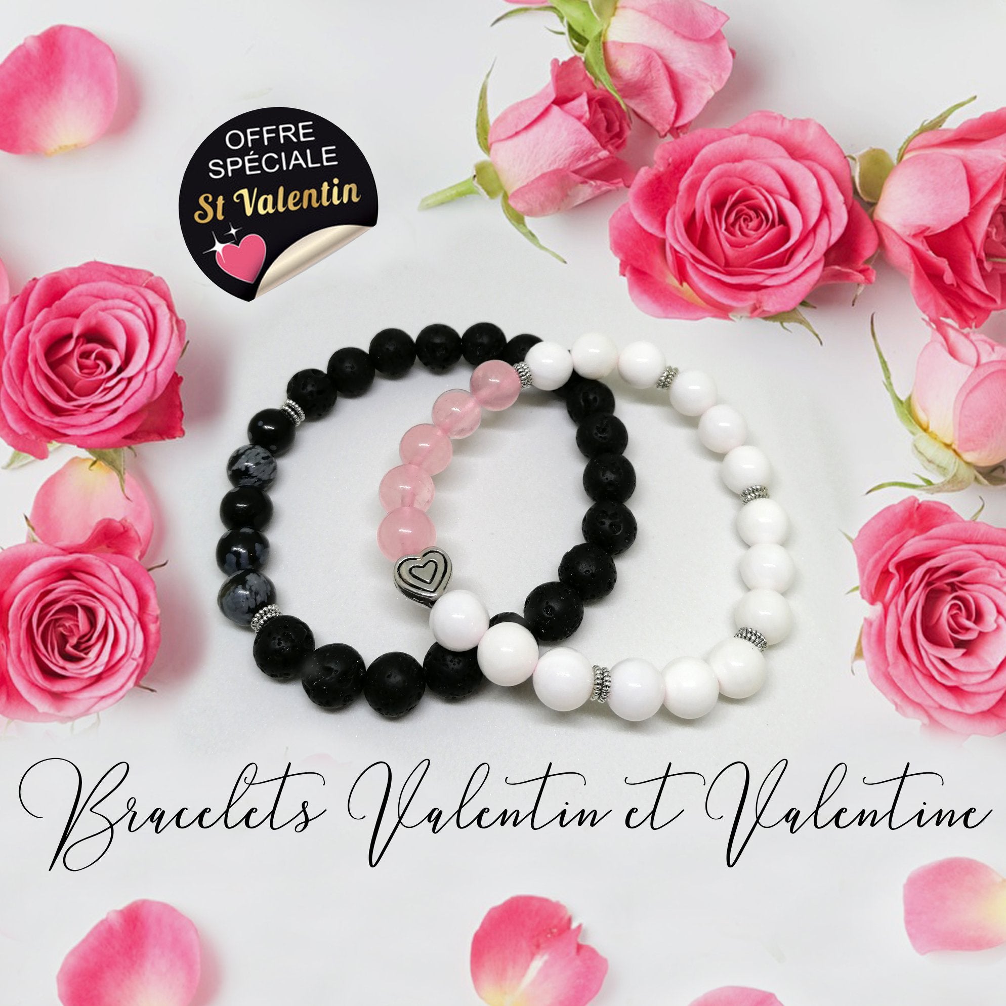 Bracelets Valentin et Valentine - Ozanao