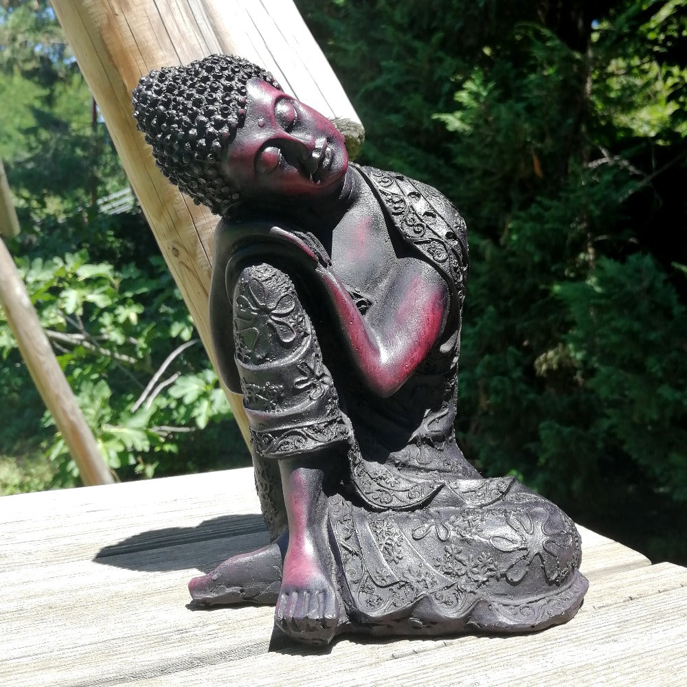 ozanao - bouddha sur genou