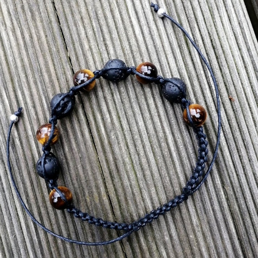 ozanao - bracelet shamballa optimisme et contrôle