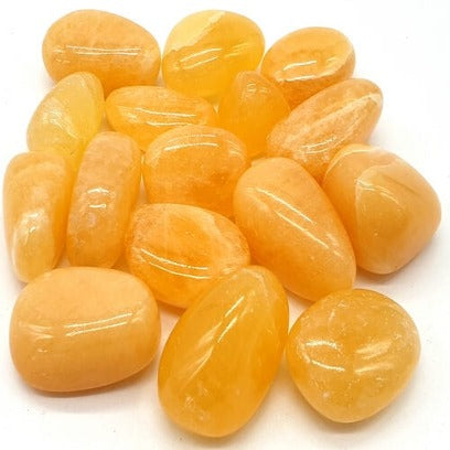 Ozanao-pierre-roulee-calcite-orange