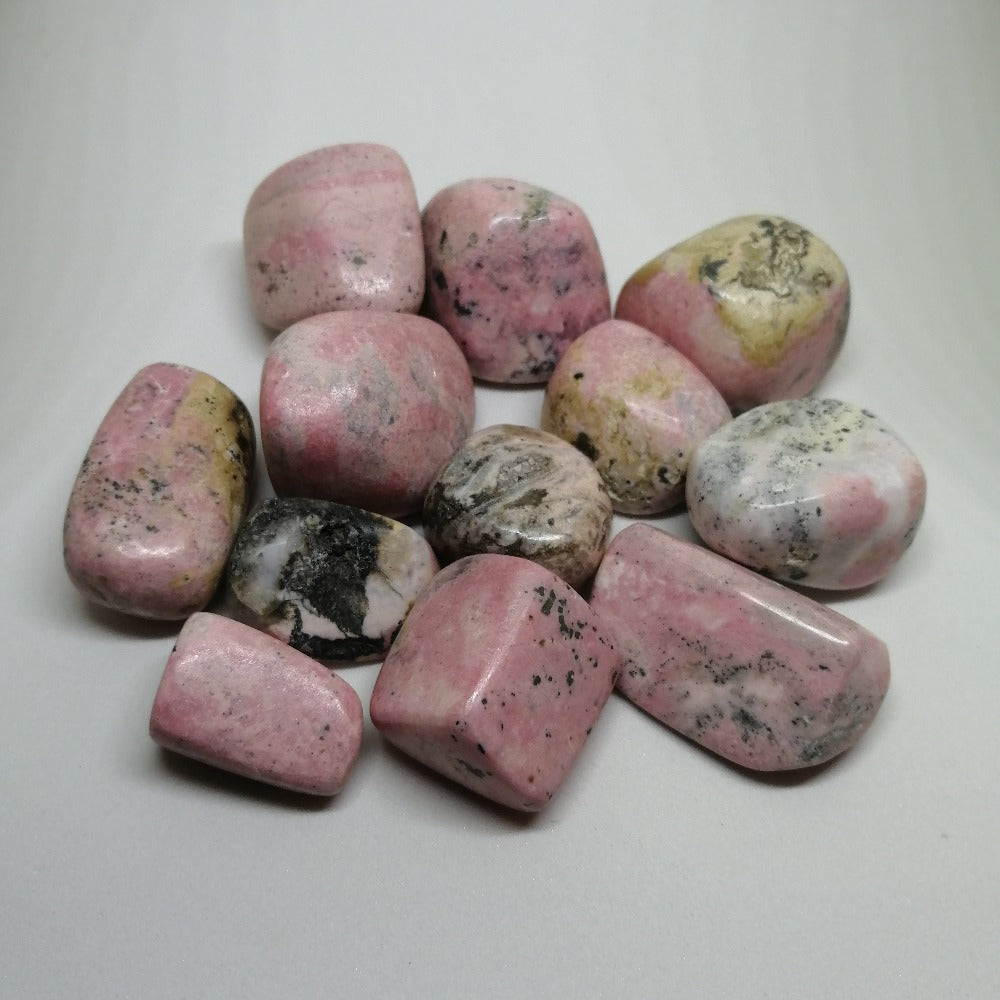 ozanao - pierre roulée rhodonite